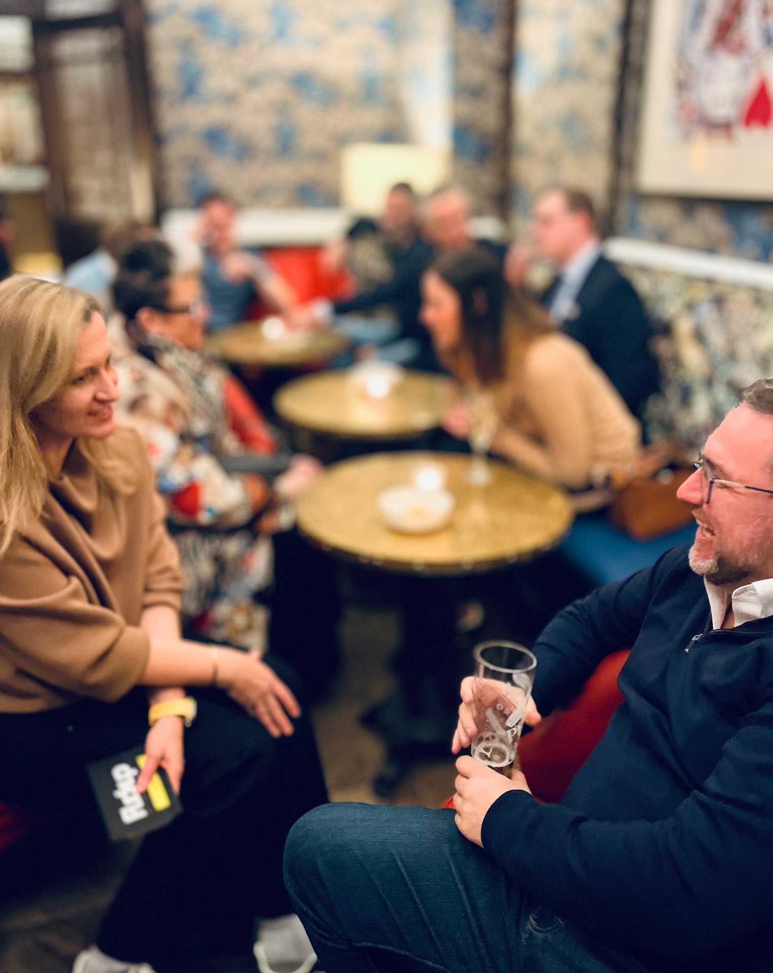 Evening networking drinks with the legal community