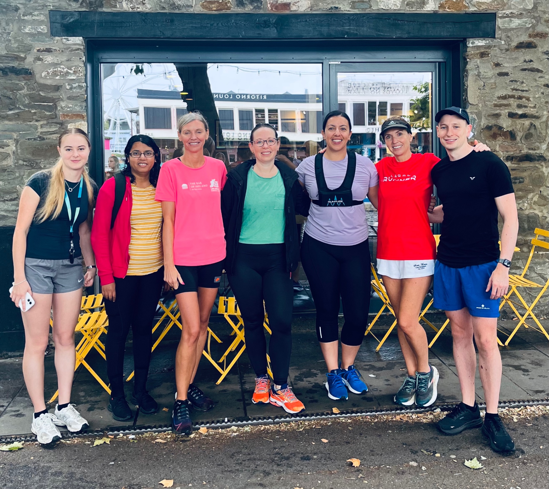 Harbour Run Club at Bristol harbourside